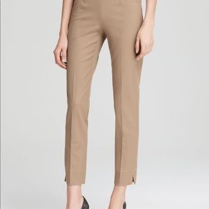 Theory Belisa Bi-Stretch Pants Size 2 in Neutral